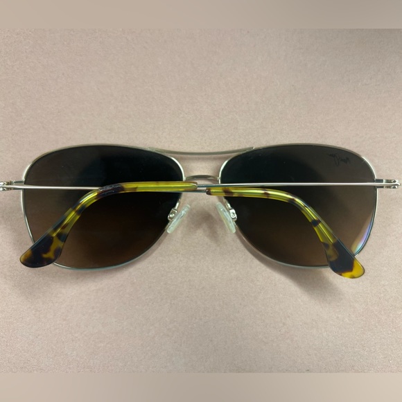 Maui Jim Cliff House Aviator Gold w/ HCL Bronze Polarized Lenses - Picture 2 of 4